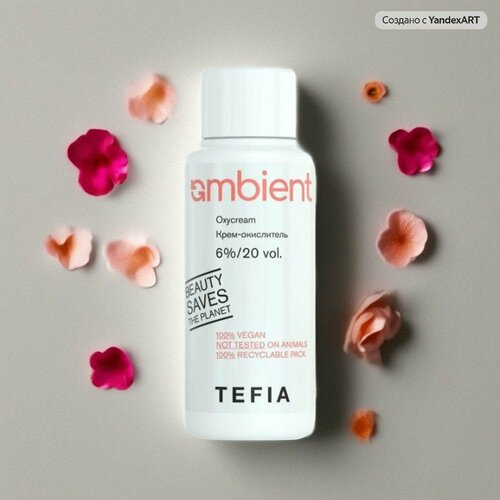 фото Крем-окислитель "tefia ambient" для волос, 6%, 20 vol, 60мл