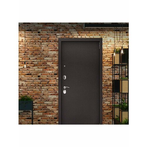 Двери входные Отличный коричневый