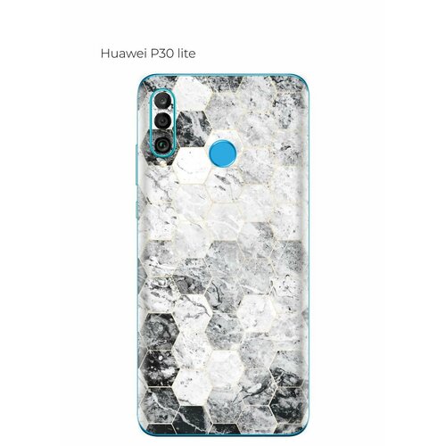 Гидрогелевая пленка на Huawei P30 lite на заднюю панель гидрогелевая защитная пленка для телефона huawei p30 lite матовая противоударная гибкое стекло на дисплей