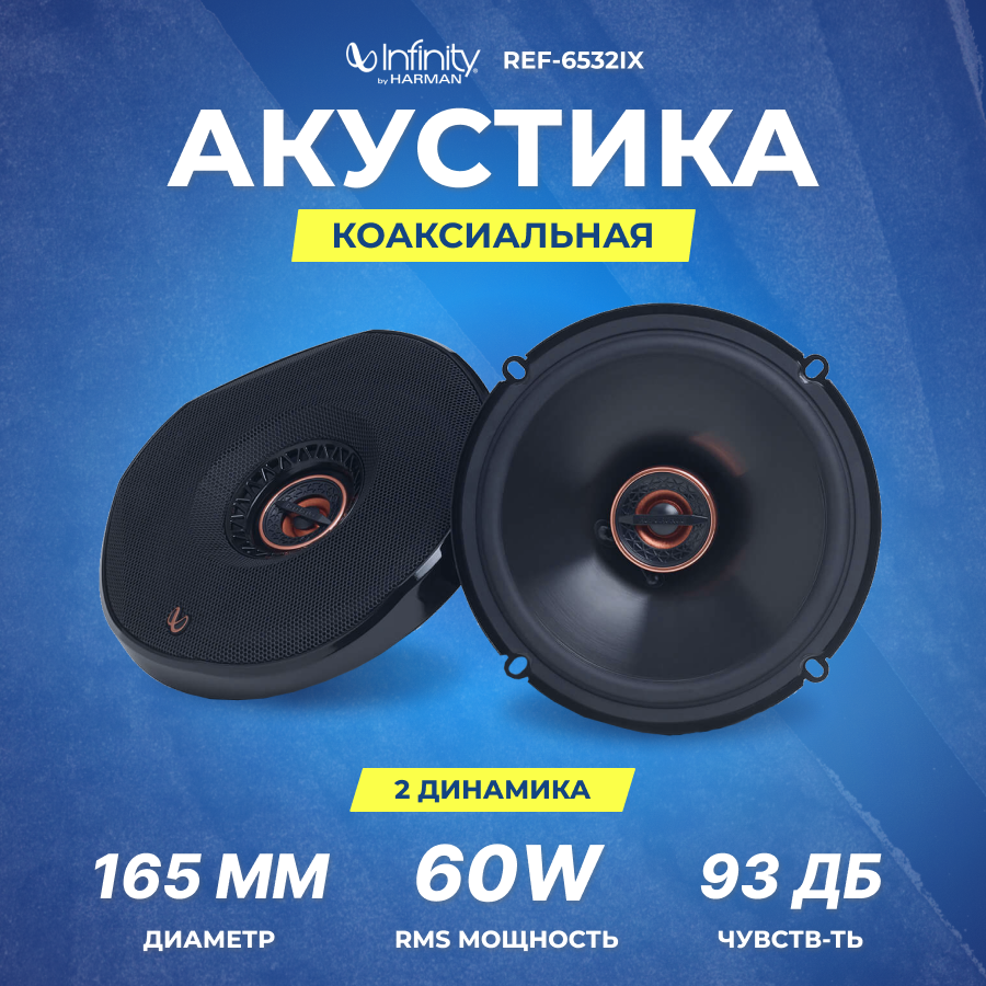 Автоакустика Infinity REF-6532IX - фото №2