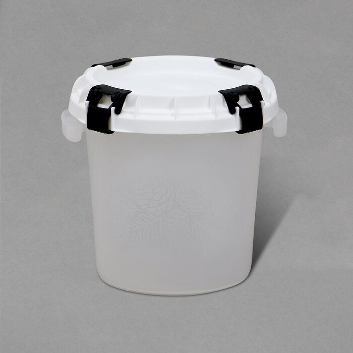 фото Бак 10 л, пищевой, с герметичной крышкой микс 10167454