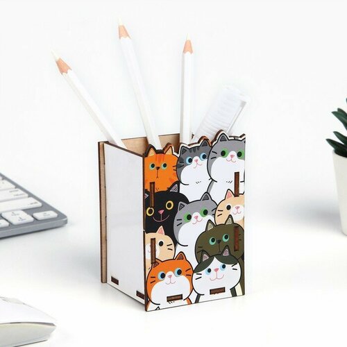 Органайзер для канцелярии Котики 67 х 65 х 104 см 265₽