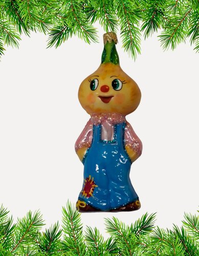Изображение товара Игрушка на елку Чиполлино 11см