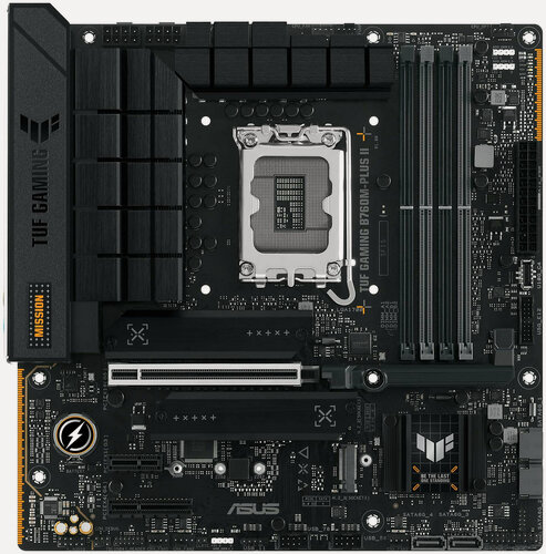 Изображение товара Материнская плата Asus TUF GAMING B760M-PLUS II (LGA1700, mATX)