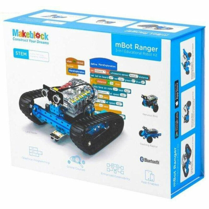 Конструктор Makeblock Базовый робототех mBot Ranger Robot Kit арт.90092, 1204891