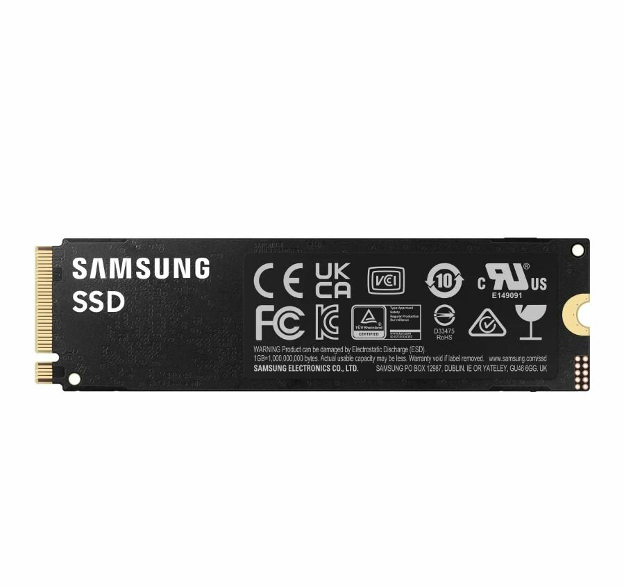 Внутренний SSD диск SAMSUNG 990 PRO 1TB, M.2 (MZ-V9P1T0BW) — фото 1
