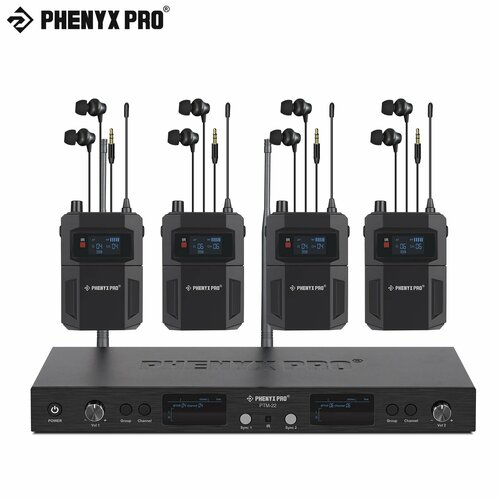 Phenyx Pro PTM-22 Беспроводные Вкладыши Мониторинга 500MH band-EU plug 47422₽