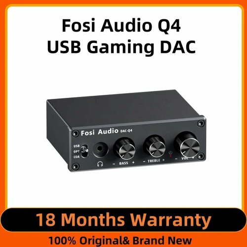 Fosi Audio Q4 Мини USB Усилитель для наушников 3886₽