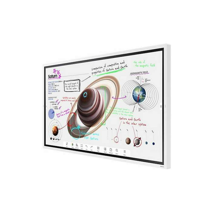Интерактивный дисплей FLIP Samsung [WM65B] 3840х2160,4000:1,350кд/м2, 20 касаний