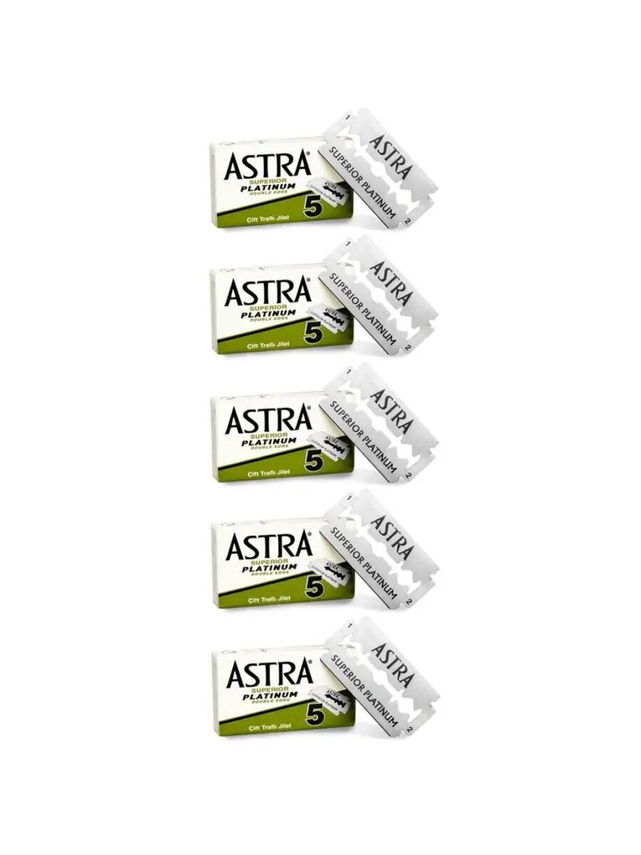 Astra Superior Platinum Лезвия двусторонние  25 шт 