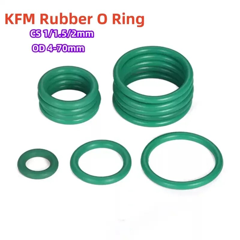 Фторкаучуковые уплотнительные кольца FKM 4-70мм OD14-10pcs 1.5mm
