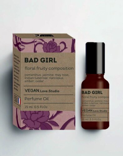 Изображение товара Bad Girl (Good Girl Gone.), Парфюмерное масло Vegan Love Studio, женское, 15мл