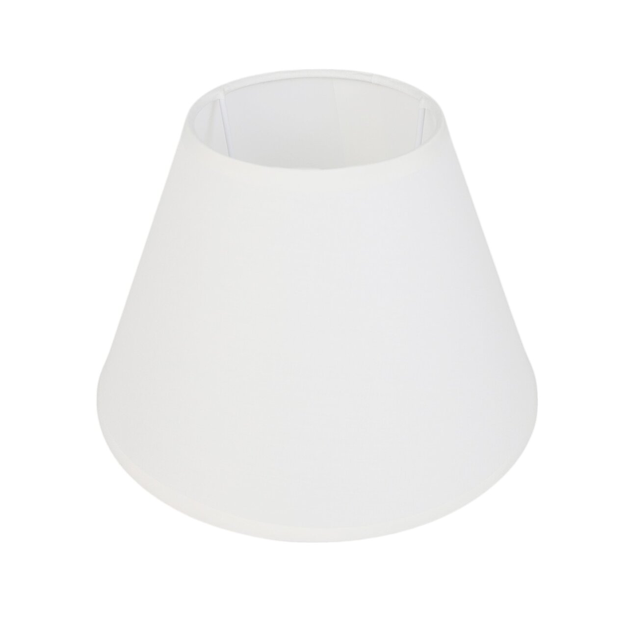 Абажур E27 и Е14 200х100х140 мм текстиль белый