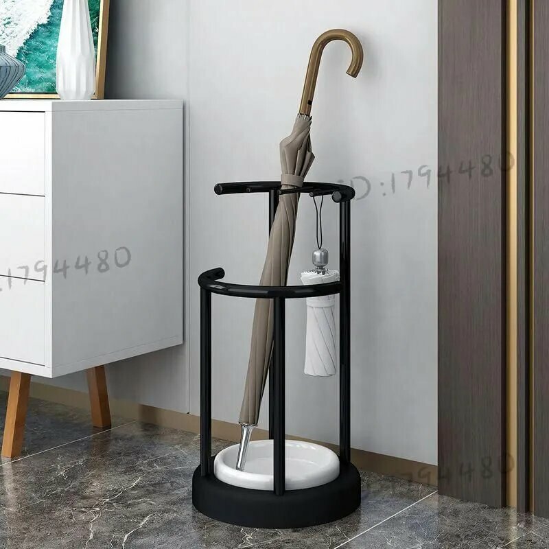 Подставка для зонтов, 1 шт. металл，30×30×57cm, Хранение зонтика