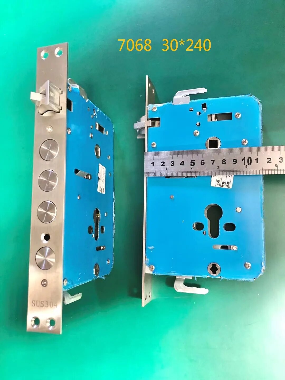 Корпус умного замка 7068 7568 со считывателем отпечатков пальцев