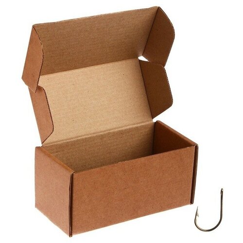 фото Крючки овальные № 8, колюбакинские, оксидированные, 1000 шт. игольный завод