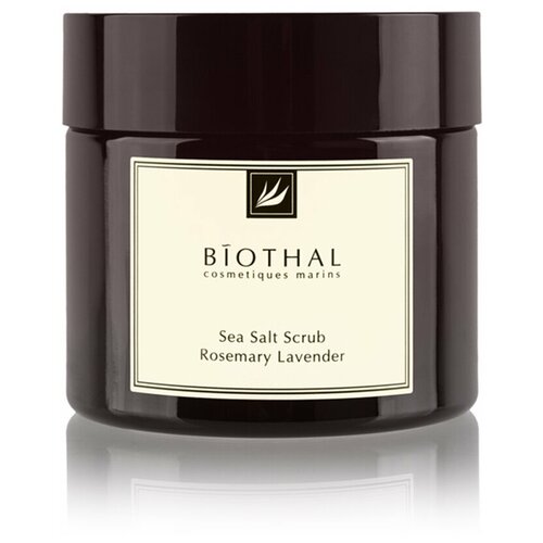 Скраб соляной для тела Розмарин Лаванда Sea Salt Scrub Rosemary Lavander