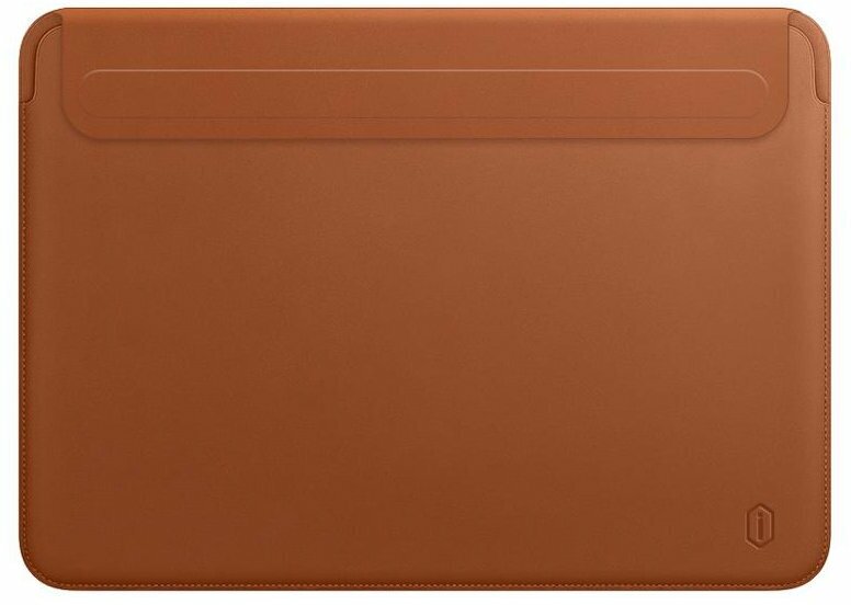 Аксессуар Чехол Wiwu для APPLE MacBook Air 13 Skin New Pro 2 Leather Sleeve Brown 6973218931296