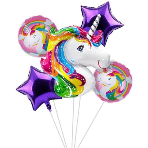 Набор воздушных шаров, 5 шт / Воздушные шары для мальчиков и девочек / воздушные шары фольгированные