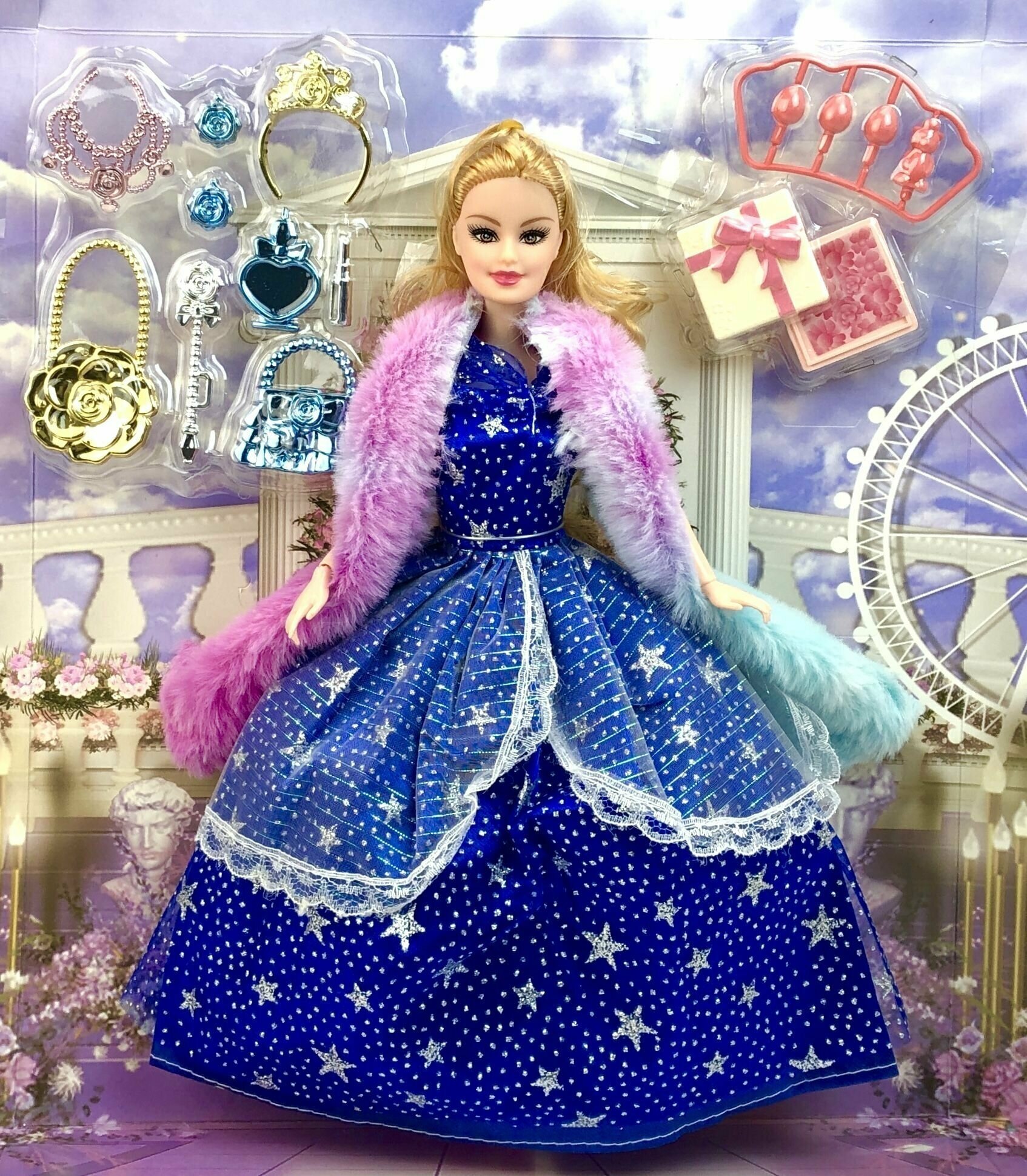 Кукла Sweet Collection с аксессуарами, 30 см, кукла принцесса, шарнирная
