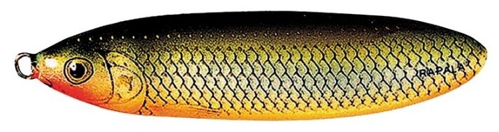 Блесна Rapala Minnow Spoon RMS08-RFSH колеблющаяся