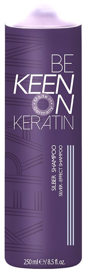 KEEN шампунь Keratin Silber Серебристый, 250 мл