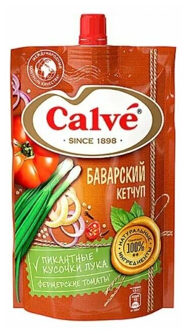 "Calve", кетчуп "Баварский", 350 грамм