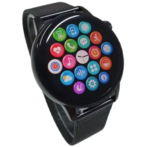 Смарт часы SmartWatchОтличный подарок для ваших родных Черного цвета 264500₽