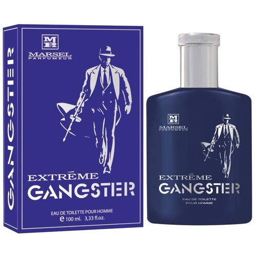 Marsel Parfumeur Туалетная вода мужская Gangster Extreme 100мл marsel parfumeur gangster noir туалетная вода 100мл