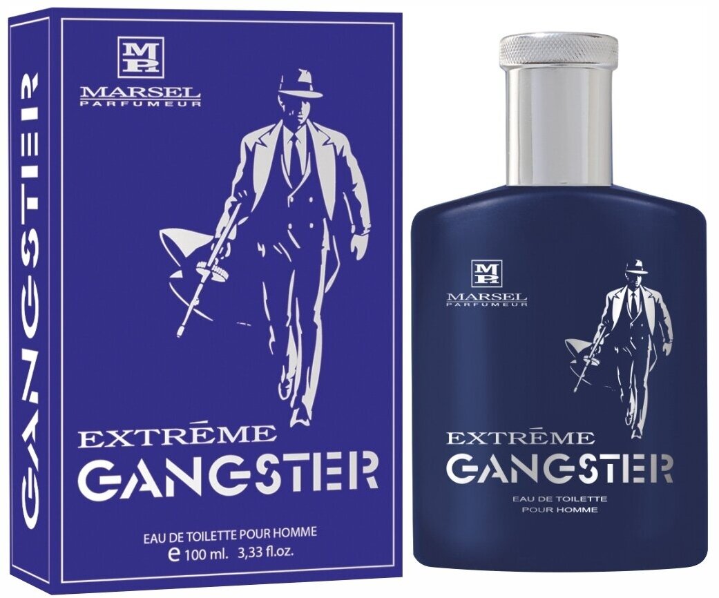 Marsel Parfumeur Туалетная вода мужская Gangster Extreme 100мл