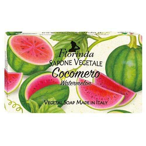 Florinda Мыло кусковое Фруктовая страсть Cocomero, 100 г