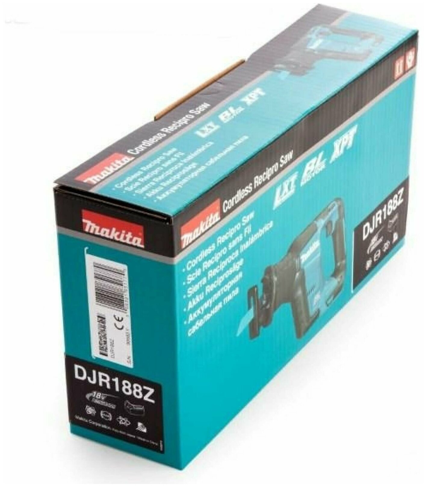 Пила сабельная аккумуляторная Makita DJR188Z LXT