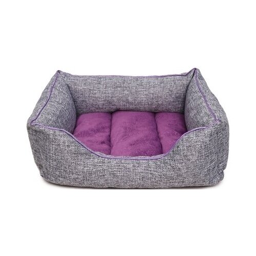Персилайн ЛФ-4 фиолетовый Лежанка Лофт №4 пухлик 70*55*20см