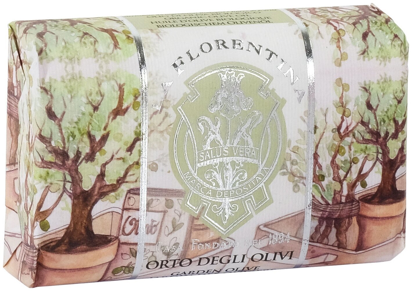 Мыло Garden Olive / Оливковая роща La Florentina 200 г