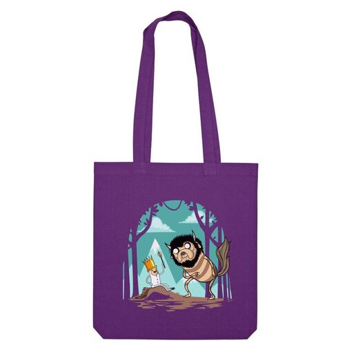 фото Сумка us basic, фиолетовый