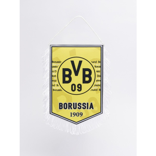 Вымпел средний 15х22 см Боруссия Дортмунд Borussia Dortmund вымпел малый 8х12 см арсенал arsenal с золотой бахромой