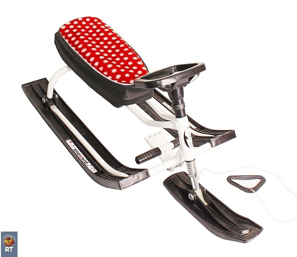 фото Чехол меховой для снегокатов R-Toys подходит для всех снегокатов (оксфорд/мухомор)