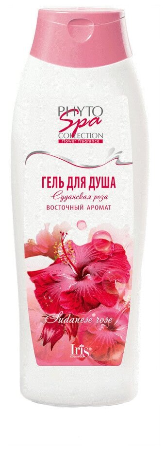 Гель для душа IRIS cosmetic Phyto Spa Collection Суданская роза, 400 мл