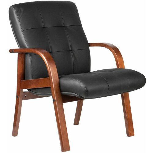 Конференц-кресло Riva Chair M 165 D/B черное кожа