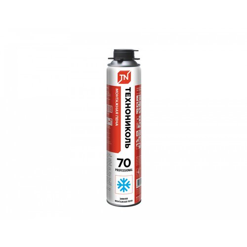 Пена монтажная технониколь 70 PROFESSIONAL зимняя 12/1020гр/70л пена монтажная soudal maxi professional 70 лето кол во 3 шт