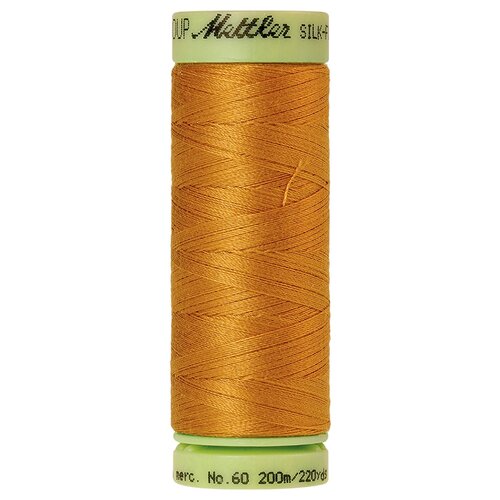 Нить для машинного квилтинга SILK-FINISH COTTON 60, 200 м 100% хлопок 1130 Palomino ( 9240-1130 ) нить для машинного квилтинга silk finish cotton 60 200 м 100% хлопок 0731 burnt olive 9240 0731