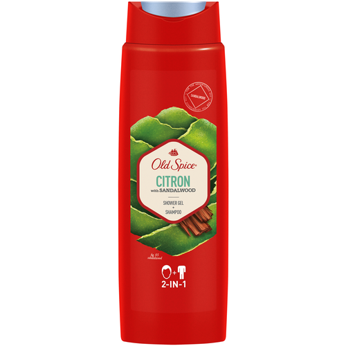 Old Spice Гель-шампунь 2 в 1 Old Spice Citron, 250 мл гель для душа и шампунь old spice krakengard