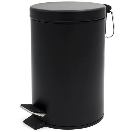 фото Корзина для мусора ed, черный матовый, 5 литров, полипропилен ridder