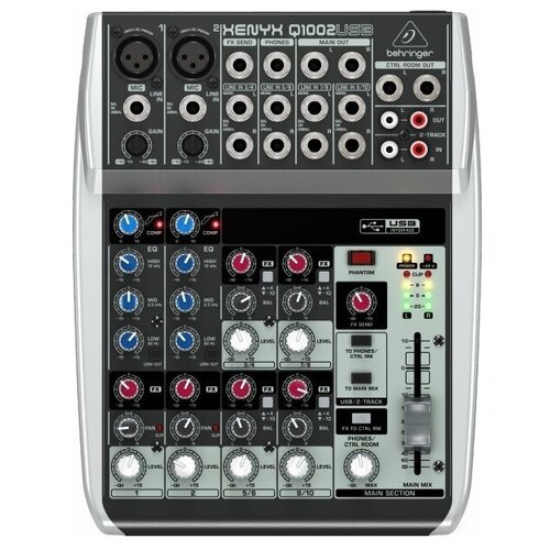 фото Микшерный пульт behringer xenyx q1002usb