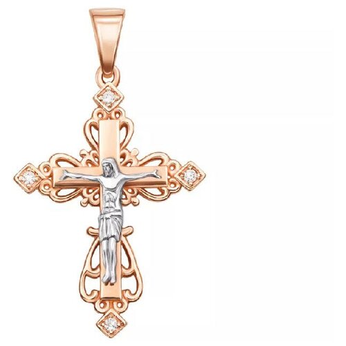 Подвеска крест из золота Крымский ЮЗ 1314977