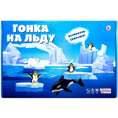 Игра-ходилка Гонка на льду