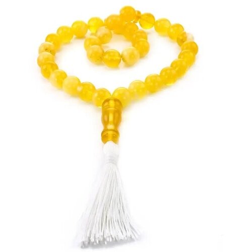 фото Браслет-нить, янтарь, 10 шт., размер 36 см, размер one size amberhandmade