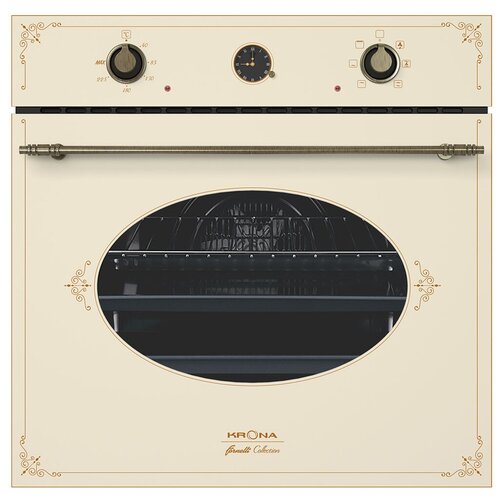 Электрический духовой шкаф Krona MERLETTO 60 IV бежевый 2606400₽