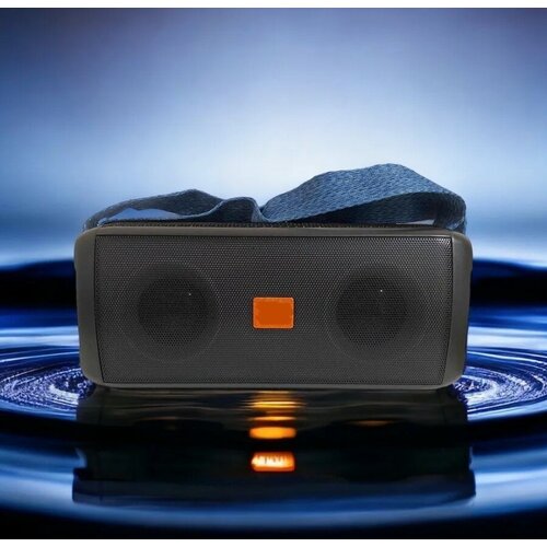 Колонка портативная TG-345 Bluetooth с динамической подсветкой серый 159900₽