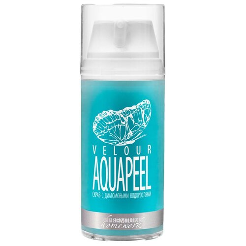 Premium скраб Homework Velour Aquapeel с диатомовыми водорослями, 100 мл